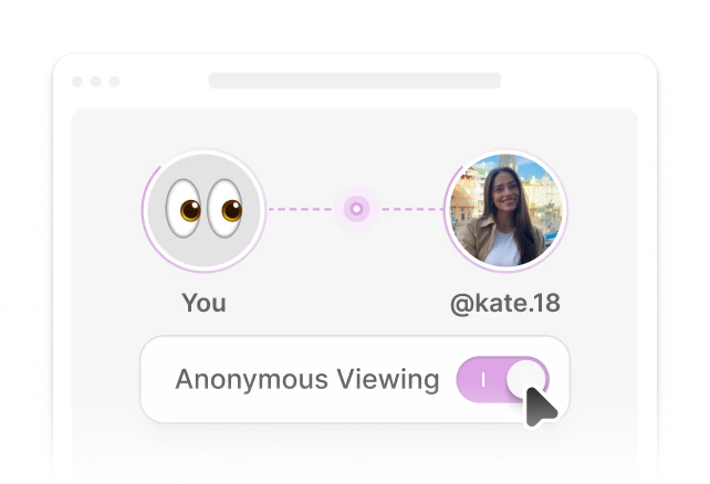 View Anonymously