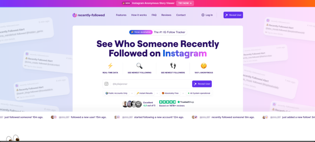 Recently-Followed